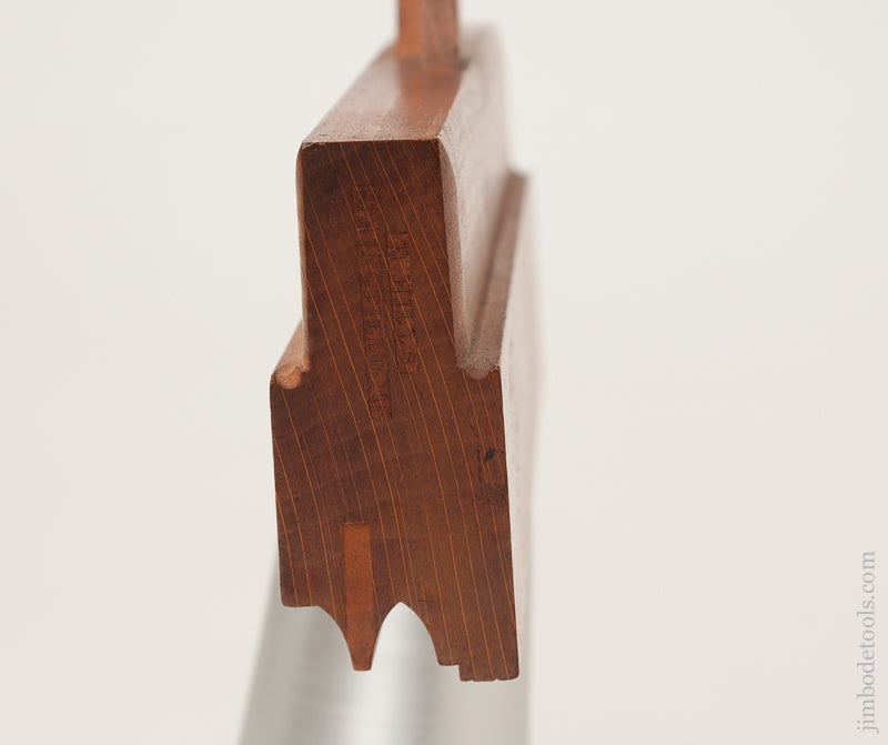 MINT Double Iron Gothic Bead & Follow Molding Plane by H. HILLS SPRINGFIELD MS circa 1845-51 NEW OLD STOCK - 72605U