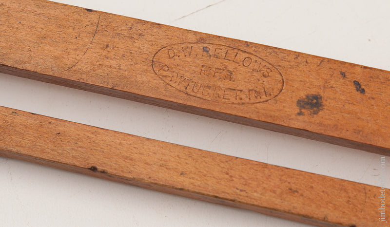 24 inch D.W. BELLOWS Patented Parallel Rule --- 72665