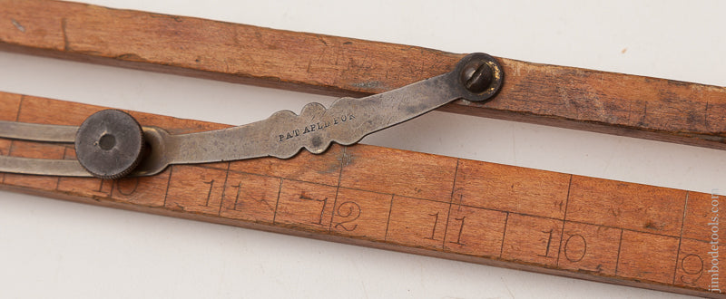 24 inch D.W. BELLOWS Patented Parallel Rule --- 72665