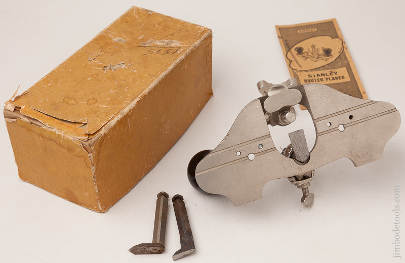 STANLEY No. 71 Router Plane 100% COMPLETE in Original Box - 72669