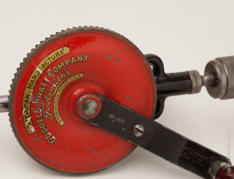 MILLERS FALLS No. 477 Two Speed Breast Drill with Decal - 72734