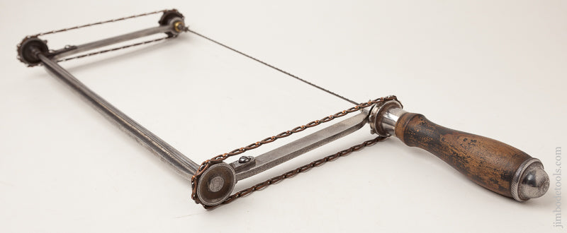 Fantastic FENNER's April 22, 1884 Patent Coping Saw - 72741