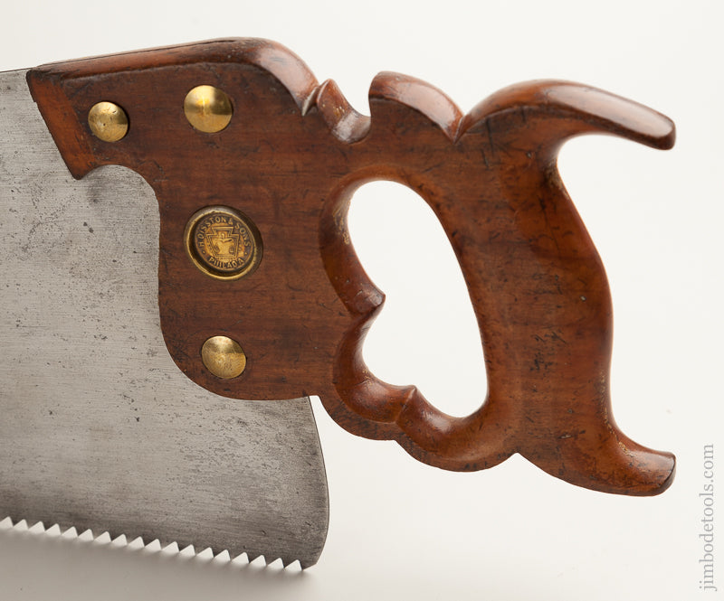 RARE 6 point 26 inch Rip DISSTON No. 9 Hand Saw EXTRA FINE! - 72806