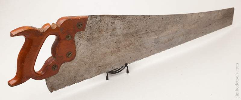NEAR NEW! 9 point 26 inch Crosscut ATKINS No. 5 Hand Saw EXTRA FINE! - 72812