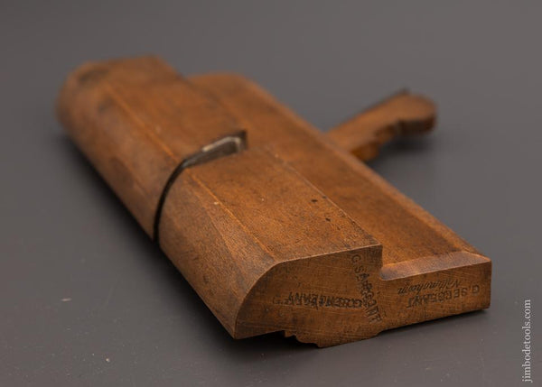Crisp Half Round Moulding Plane by HIELDS NOTTINGHAM circa 1830-81 FINE * 73001