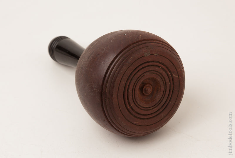 9 1/2 x 4 3/4 Rosewood Presentation Mallet ST. ALBAN'S DAY 1904 - 73111R