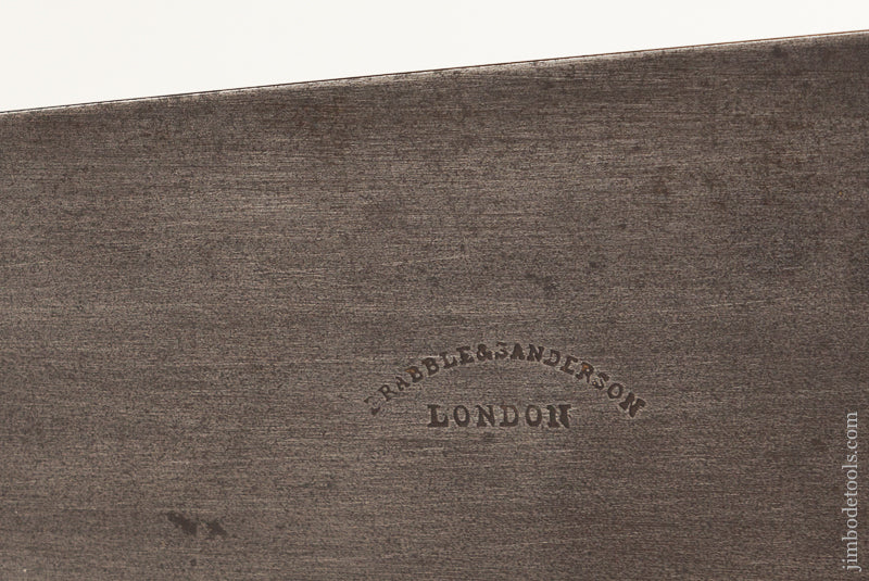 EARLY 8 point 26 inch Crosscut DRABBLE & SANDERSON LONDON Hand Saw circa 1823-73 EXTRA FINE! - 73215