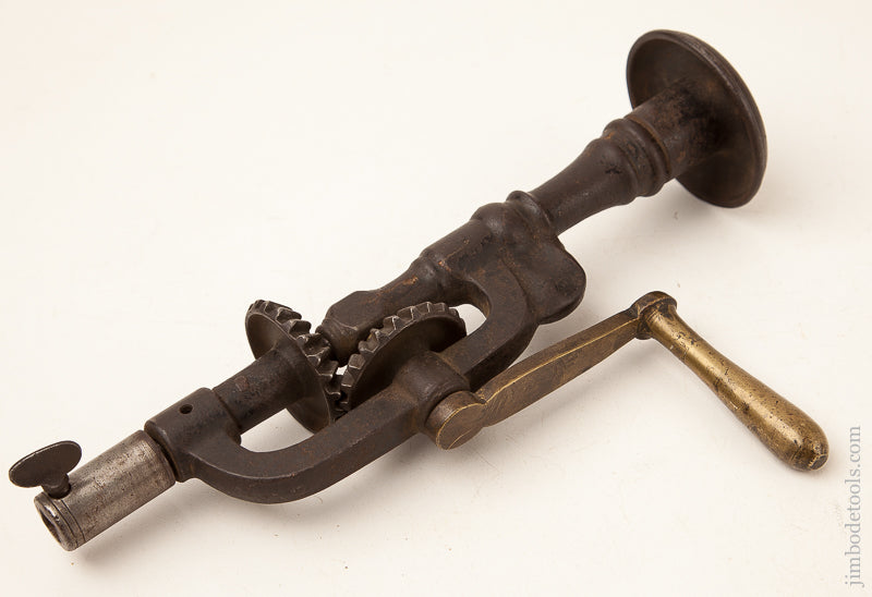 Early & Ornate Geared Hand Drill -- 73244