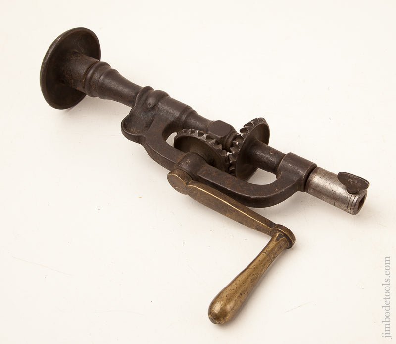 Early & Ornate Geared Hand Drill -- 73244
