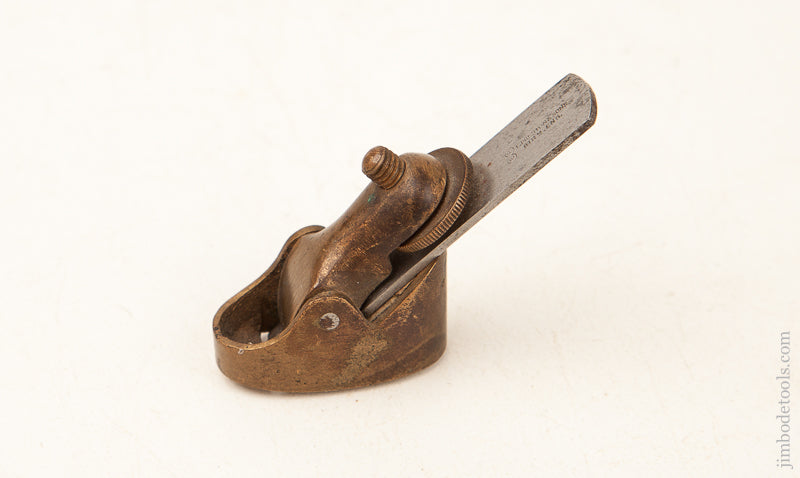 PRESTON Gunmetal Violinmaker's Plane with Toothing Iron - 73301