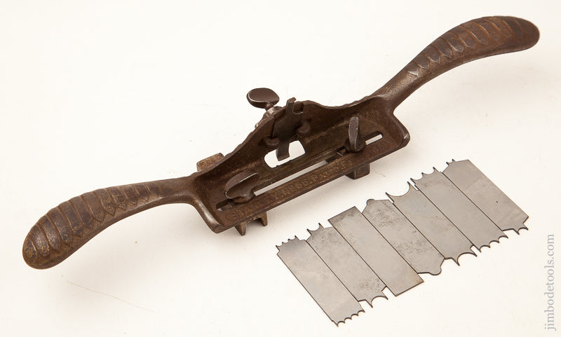 STANLEY No. 66 Universal Hand Beader COMPLETE WITH Both Fences and a New Set of 8 Cutters - 73492