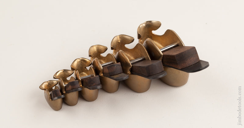 Unheard of! Graduated Set of OTNER-BOTNER Rhode Island Whale Violinmaker's Planes - 73578U