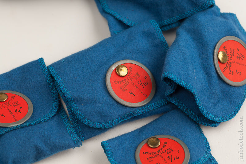 Unheard of! Graduated Set of OTNER-BOTNER Rhode Island Whale Violinmaker's Planes - 73578U