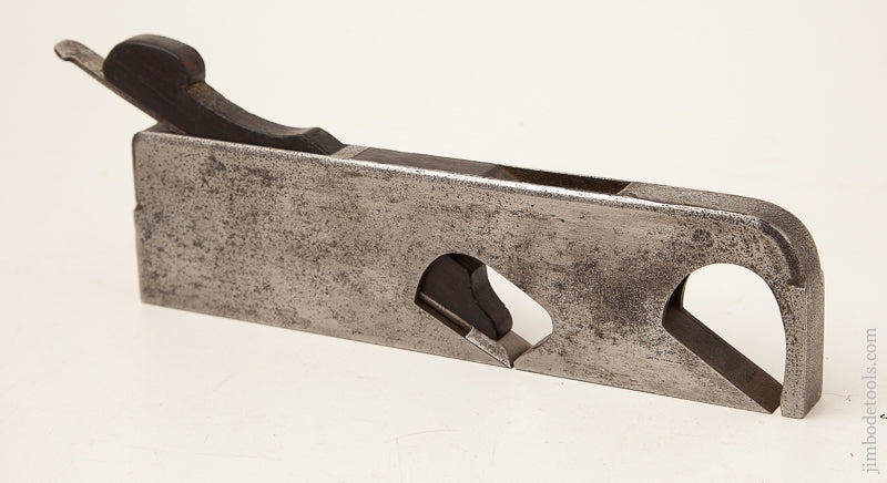 SPIERS No. 4  Dovetailed Steel and Rosewood Double Rabbet Plane 3/4 x 9- 73638R