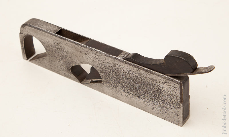 SPIERS No. 4  Dovetailed Steel and Rosewood Double Rabbet Plane 3/4 x 9- 73638R