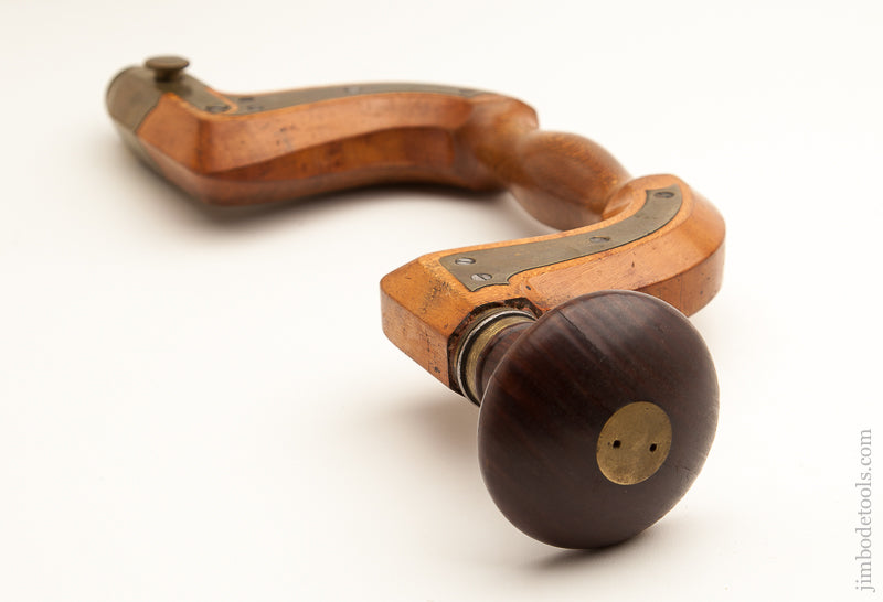 Lovely ROBt MARPLES SHEFFIELD Beech Plated Brace - 73751