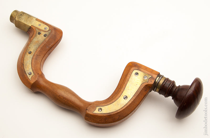 Lovely ROBt MARPLES SHEFFIELD Beech Plated Brace - 73751