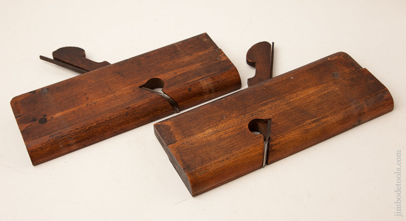 Side Round Moulding Planes by W.I. WALKER YORK circa 1818-67 EXTRA FINE -- 73768