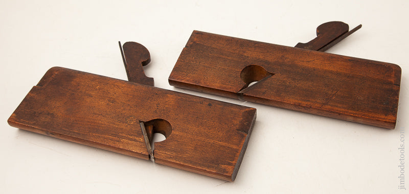Side Round Moulding Planes by W.I. WALKER YORK circa 1818-67 EXTRA FINE -- 73768