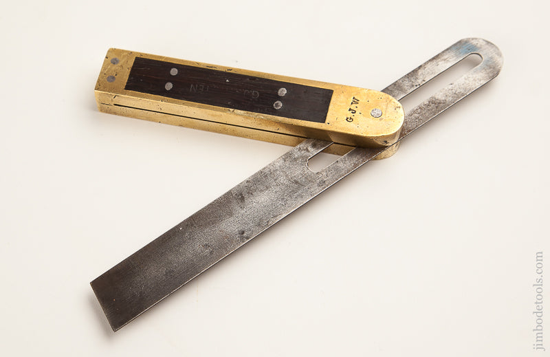 Nine inch Rosewood and Brass Bevel - 73788