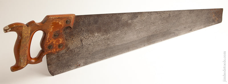 JUST SHARPENED! 11 point 24 inch Crosscut DISSTON D7 Hand Saw - 73841