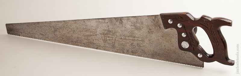 8 point 26 inch Rosewood Handled Crosscut DISSTON D95 Hand Saw - 73854