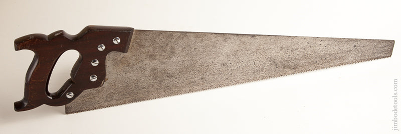 8 point 26 inch Rosewood Handled Crosscut DISSTON D95 Hand Saw - 73854