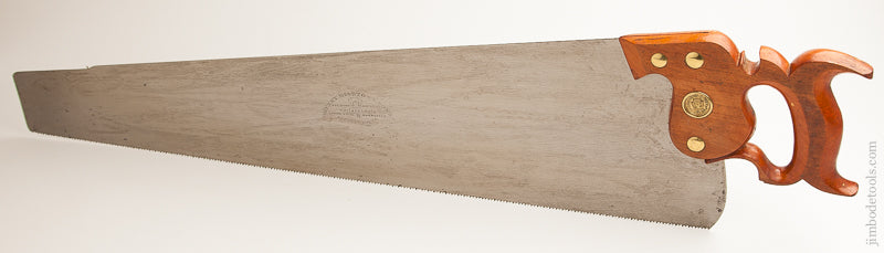 MINT!  HENRY DISSTON & SONS No. 8 Hand Saw - 73862U