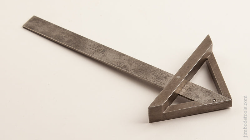 AMES July 6, 1852 Patent Six inch Center Finding and Try Square - 73866