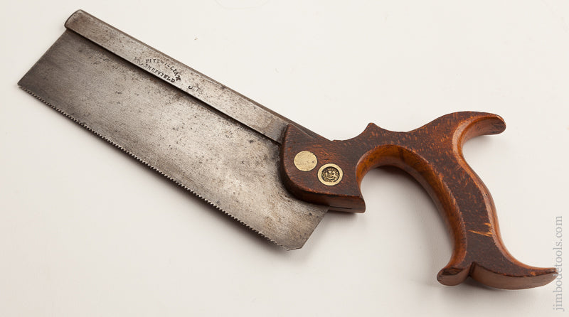 Just Sharpened! 14 point 8 inch FITZWILLIAM SHEFFIELD Back Saw - 73920R