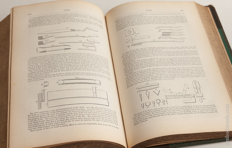 RARE Books: APPLETON'S DICTIONARY OF MACHINERY VOLUMES 1 & 2 - 73957U