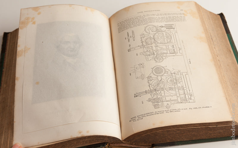 RARE Books: APPLETON'S DICTIONARY OF MACHINERY VOLUMES 1 & 2 - 73957U