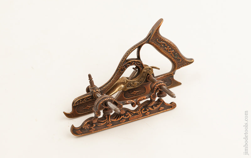 Miniature 3 3/4 inch MILLER'S PATENT No. 50 Plow Plane by PAUL HAMLER - 73963U