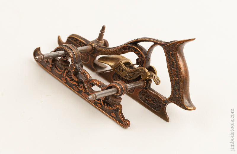 Miniature 3 3/4 inch MILLER'S PATENT No. 50 Plow Plane by PAUL HAMLER - 73963U