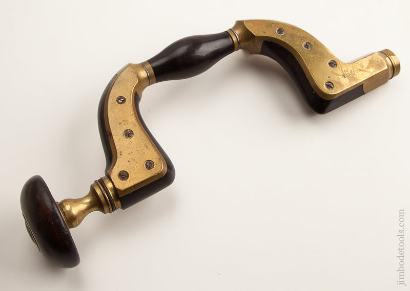 Extra Fine! Ebony and Brass Sheffield ULTIMATUM Brace by WILLIAM MARPLES - 73973