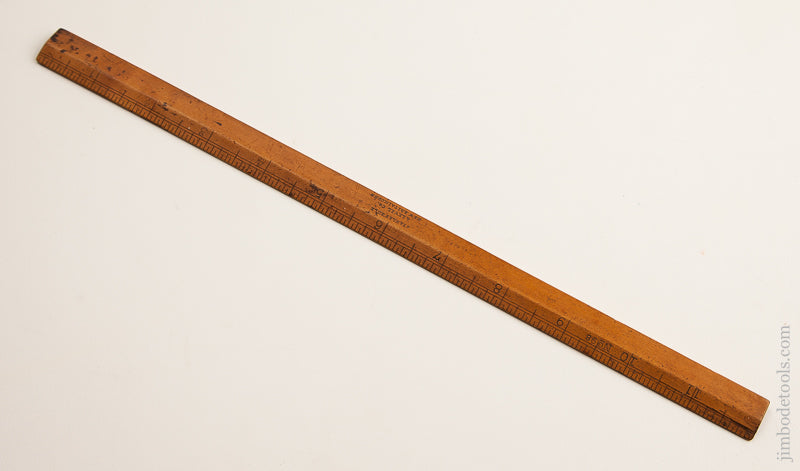 12 inch STANLEY No. 98 Boxwood School Rule - 73997