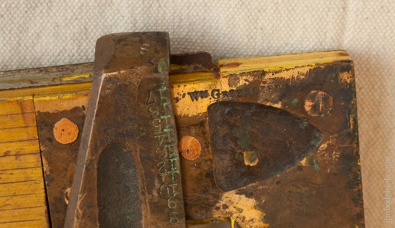 Fantastic Wm. GREENLEAF Walking Wheel Log Caliper GROVER Wheel        74068 - 74068