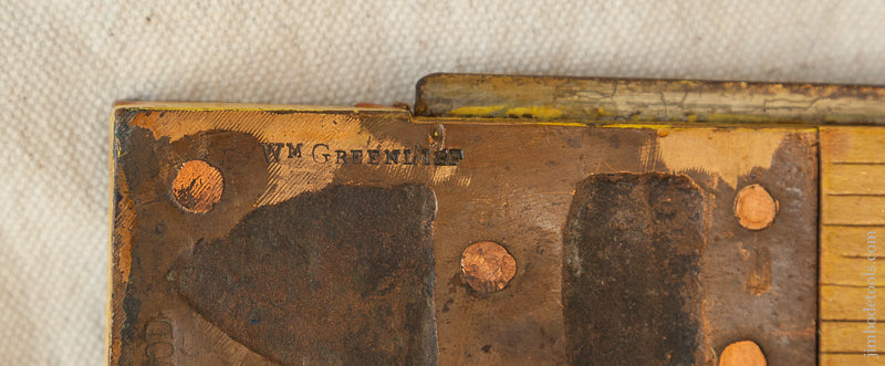 Fantastic Wm. GREENLEAF Walking Wheel Log Caliper GROVER Wheel        74068 - 74068