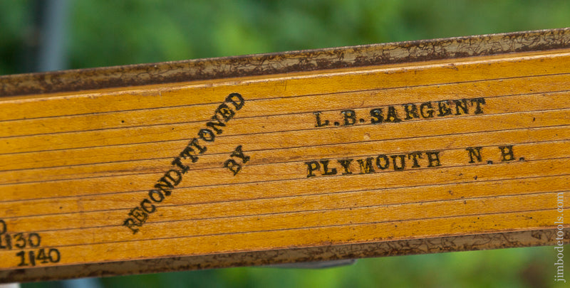 Fantastic Wm. GREENLEAF Walking Wheel Log Caliper GROVER Wheel        74068 - 74068