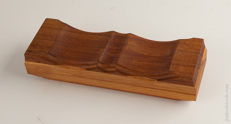 Fancy 3 x 9 1/2 inch Wooden Box with Inlay and Fresh 2x8 inch Stone - 74095