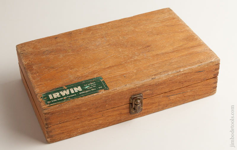 Complete Set of IRWIN Auger Bits in Original Box - 74113