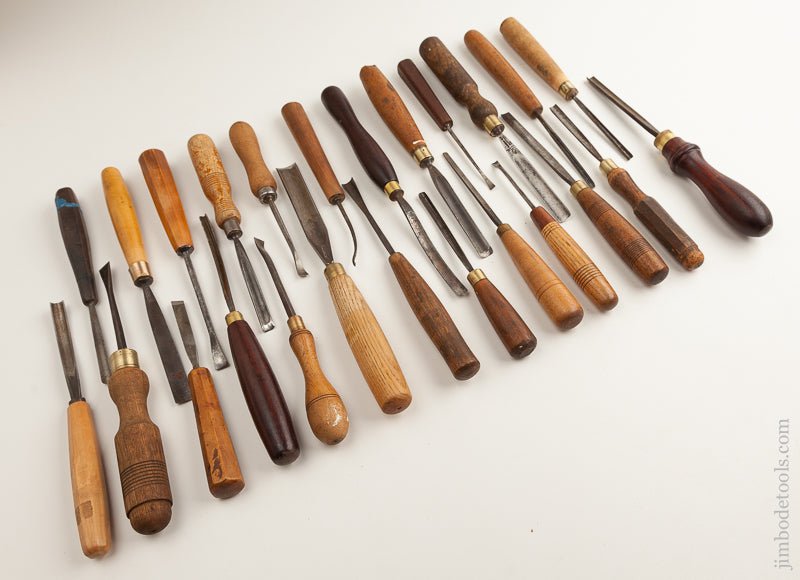 Set of 25 Good Carving Chisels! - 74115