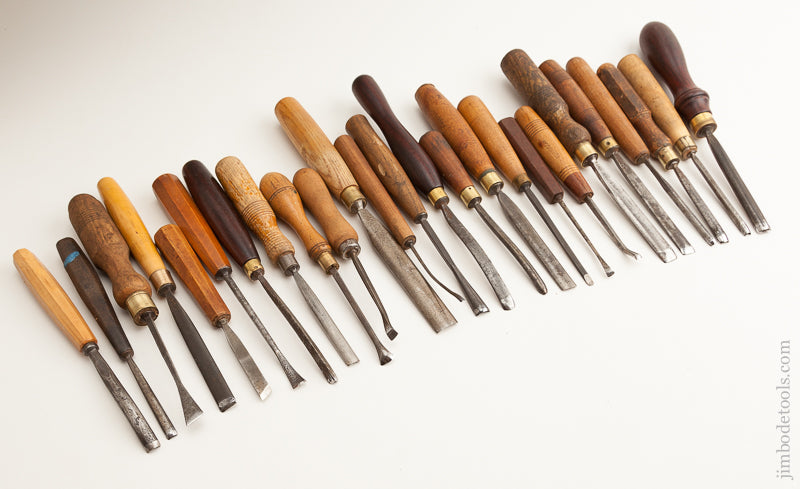 Set of 25 Good Carving Chisels! - 74115