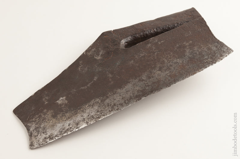 Early French Doloire Single Bevel Side Axe - 74142R