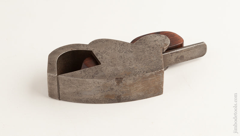Very Rare! 4 x 1 1/8 inch Compassed Bull Nose Rabbet Plane - 74146R