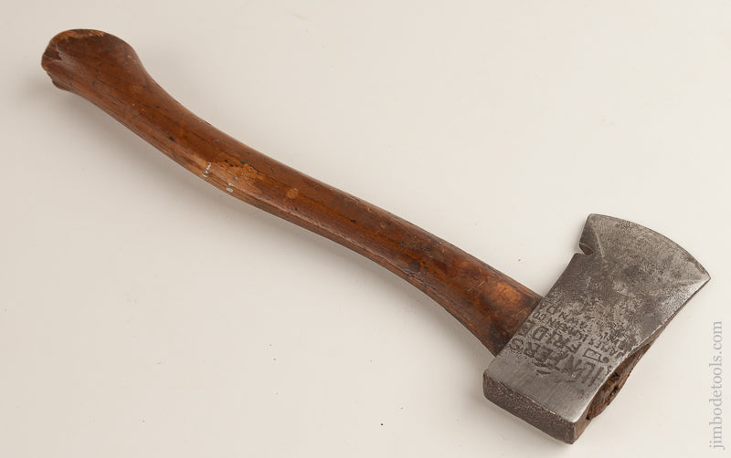 HUNTERS PRIDE Embossed Hatchet with Original Handle by JAMES MANN CO. - 74161R
