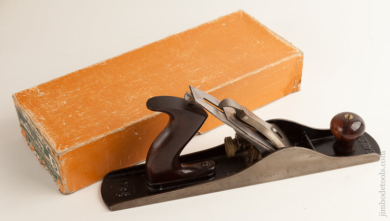 STANLEY No. 5 Jack Plane MINTY in Original Box Type 11 circa 1910-18 - 74187