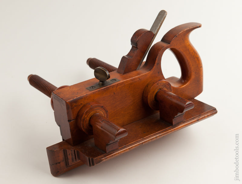 All Boxwood! Plow Plane by J. KELLOGG AMHERST MS circa 1860 EXTRA FINE - 74208