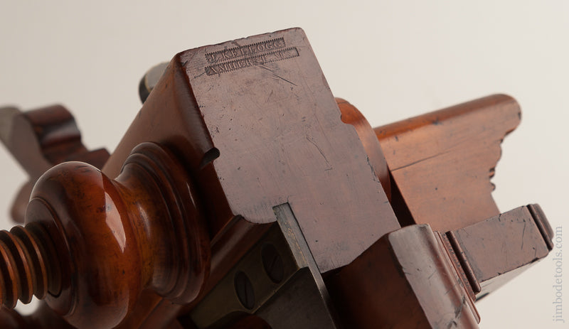 All Boxwood! Plow Plane by J. KELLOGG AMHERST MS circa 1860 EXTRA FINE - 74208