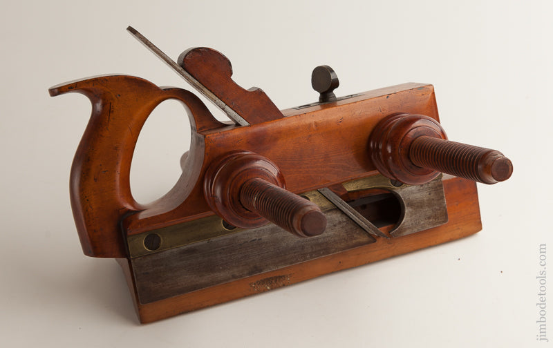 All Boxwood! Plow Plane by J. KELLOGG AMHERST MS circa 1860 EXTRA FINE - 74208